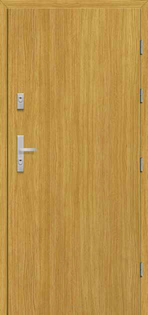 Drzwi wejściowe antywłamaniowe POL-SKONE RC3 LAMINOWANE CPL 0,2 mm